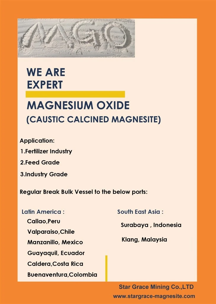 Magnesium Oxide (MgO) To Germany